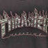 スラッシャーマガジン THRASHER MAGAZINE ファイアーパターン カモ柄 裏起毛 レディース JPN:S