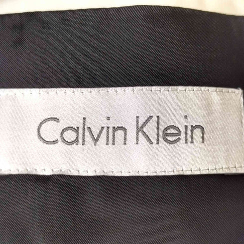 カルバンクライン CALVIN KLEIN ウール ストライプ 2B テーラードジャケット メンズ 34