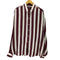ドルチェアンドガッバーナ DOLCE&GABBANA 26SS ストライプ シルクツイル シャツ メンズ 40