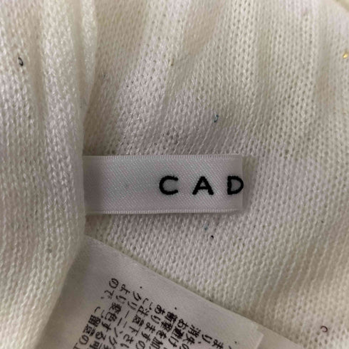 カデュネ CADUNE スパンコール タートルネック ニット レディース JPN:38