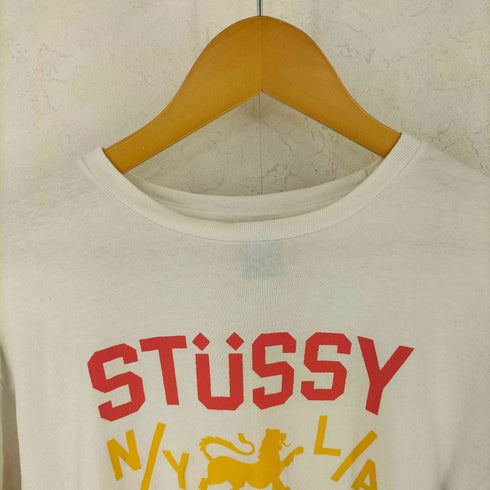 ステューシー Stussy Lion of Judah ラスターカラー プリント Tシャツ メンズ L