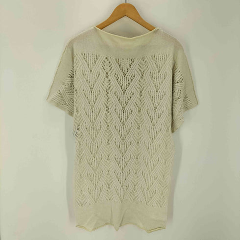 エイポックエイブルイッセイミヤケ A-POC ABLE ISSEY MIYAKE 11AW 透かし編み ワイド ニット カットソー セーター 薄手 レディース JPN:2