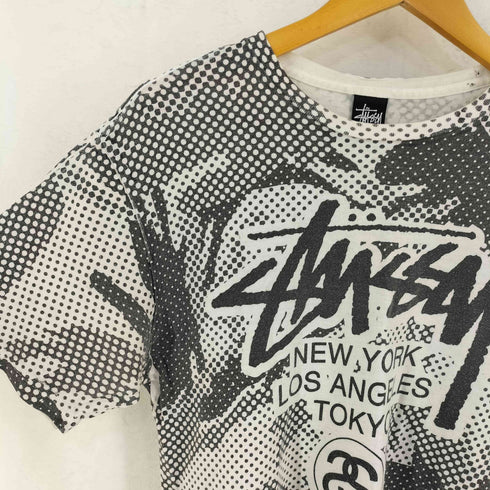 ステューシー Stussy ドット ワールドツアーTシャツ メンズ L