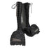 ROMBAUT RAGE Lace-up high boot with curled toe メンズ 45