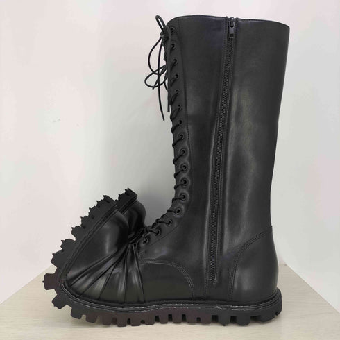 ROMBAUT RAGE Lace-up high boot with curled toe メンズ 45