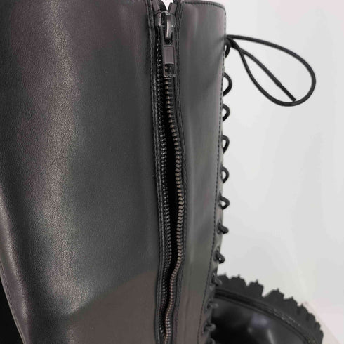 ROMBAUT RAGE Lace-up high boot with curled toe メンズ 45