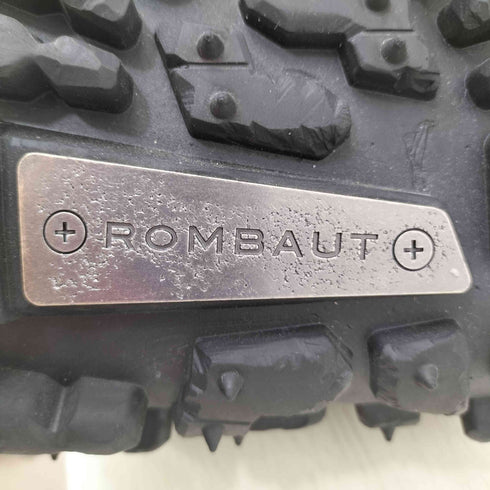 ROMBAUT RAGE Lace-up high boot with curled toe メンズ 45