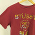 ステューシー Stussy N4 レオパード柄 プリントTシャツ メンズ L