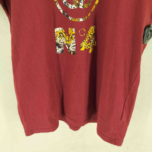 ステューシー Stussy N4 レオパード柄 プリントTシャツ メンズ L