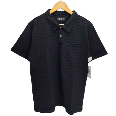クラクト CLUCT S/S ボーダーポロシャツ メンズ JPN:L