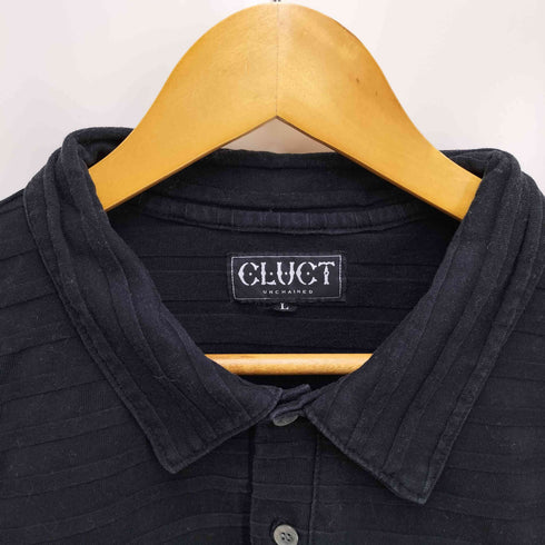 クラクト CLUCT S/S ボーダーポロシャツ メンズ JPN:L