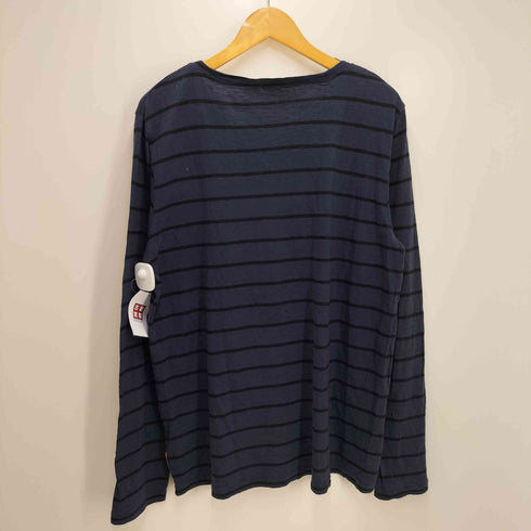 ヌーディージーンズ Nudie Jeans L/S クルーネックボーダーTシャツ メンズ import:L