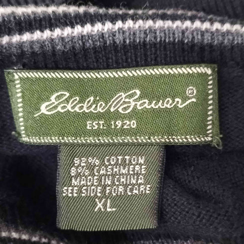 エディーバウアー Eddie Bauer カシミア混 タートルネックニット メンズ import:XL