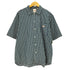 ダントン DANTON SHORTSLEEVE CHECK WORK SHIRT メンズ JPN:44