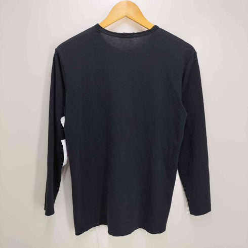 ワイズ Ys ワンポイントロゴ L/S Tシャツ メンズ
