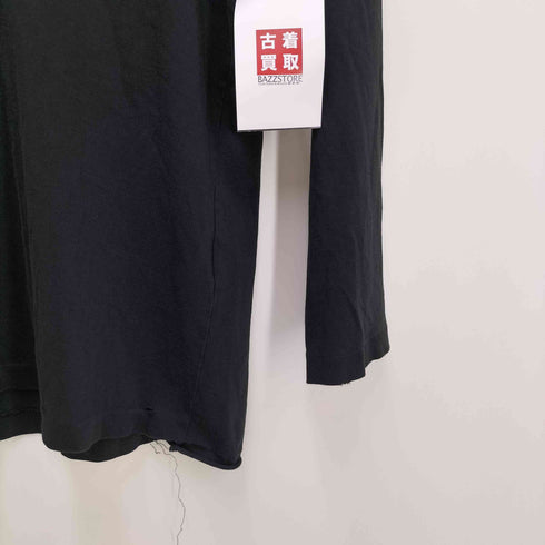 ワイズ Ys ワンポイントロゴ L/S Tシャツ メンズ