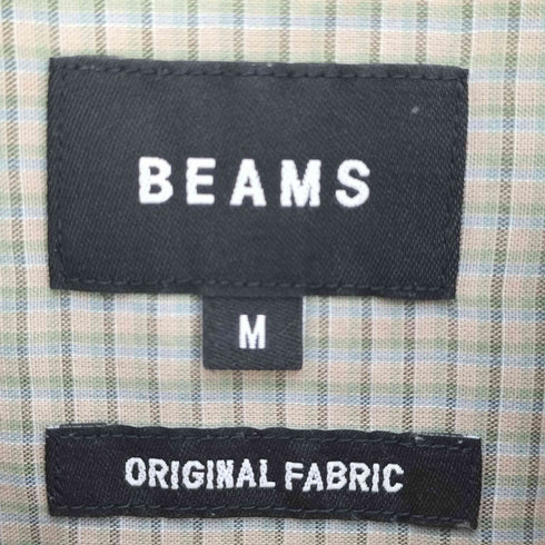 ビームス BEAMS ミニチェック イージー ボタンダウン シャツ メンズ JPN:M