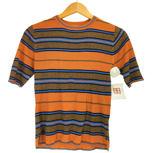 ビューティーアンドユースユナイテッドアローズ BEAUTY & YOUTH UNITED ARROWS マルチボーダー リブニット プルオーバー レディース FREE