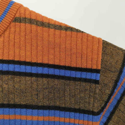 ビューティーアンドユースユナイテッドアローズ BEAUTY & YOUTH UNITED ARROWS マルチボーダー リブニット プルオーバー レディース FREE