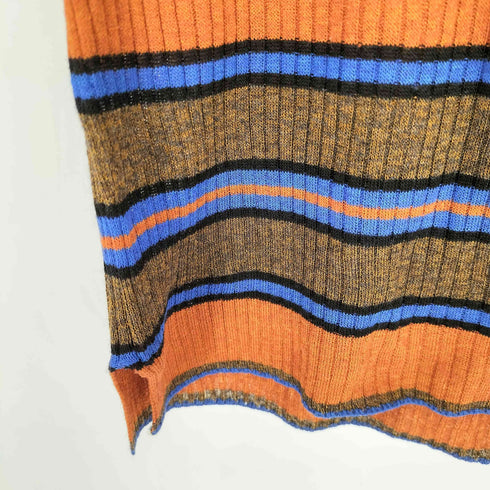 ビューティーアンドユースユナイテッドアローズ BEAUTY & YOUTH UNITED ARROWS マルチボーダー リブニット プルオーバー レディース FREE