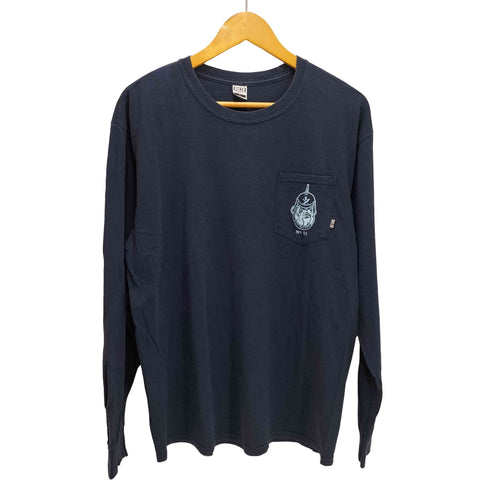 ルーラー RULER 両面プリント L/S Tシャツ メンズ import:XL
