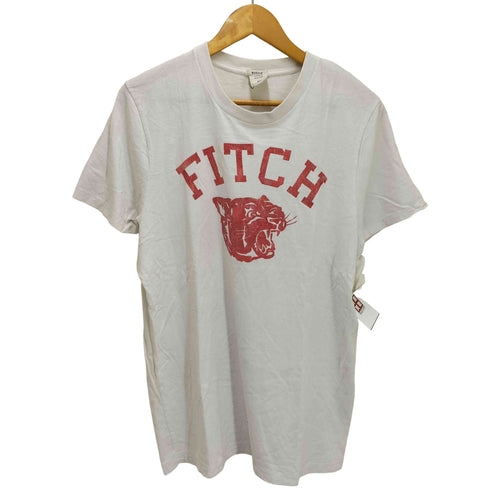 アバクロンビーアンドフィッチ Abercrombie & Fitch フロントプリント S/S Tシャツ メンズ import:XL