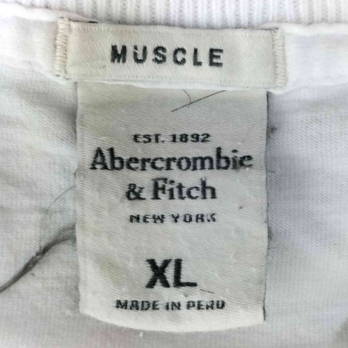 アバクロンビーアンドフィッチ Abercrombie & Fitch フロントプリント S/S Tシャツ メンズ import:XL