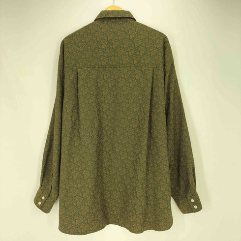 グッドベターベスト GOODBETTERBEST 切替 総柄 L/S シャツ メンズ JPN:2