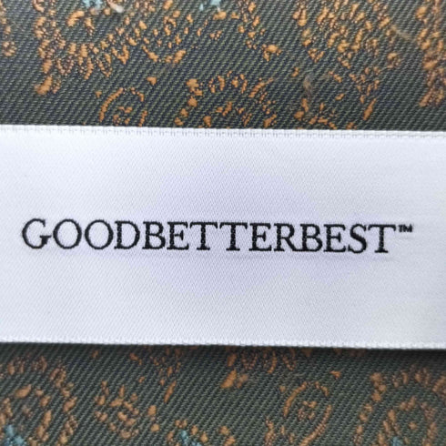 グッドベターベスト GOODBETTERBEST 切替 総柄 L/S シャツ メンズ JPN:2