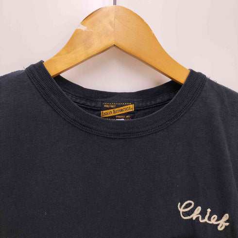 インディアンモーターサイクル INDIAN MOTORCYCLE 両面刺繍 S/S Tシャツ メンズ