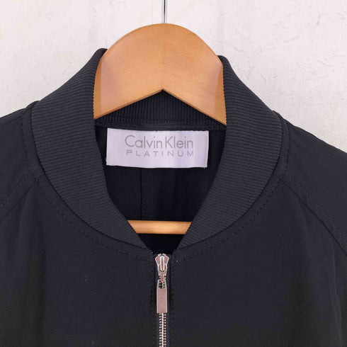 カルバンクラインプラチナ CALVIN KLEIN PLATINUM レーヨン混 ジップブルゾン メンズ 4