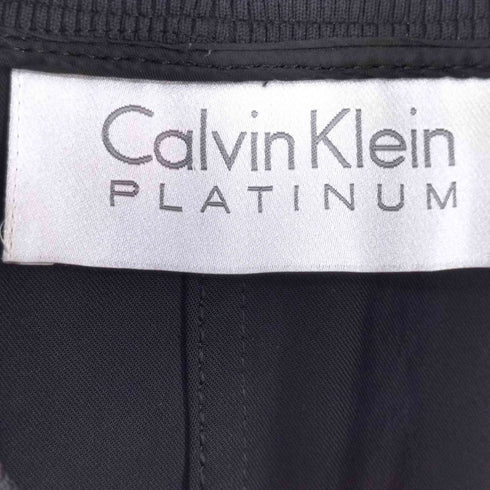 カルバンクラインプラチナ CALVIN KLEIN PLATINUM レーヨン混 ジップブルゾン メンズ 4