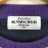 マンシングウェア GRANDSLAM MUNSINGWEAR ボーダー柄ロゴプリントクルーネックニット メンズ M