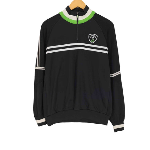 マンシングウェア GRANDSLAM MUNSINGWEAR ロゴ刺繍ハーフジップトラックジャケット メンズ L