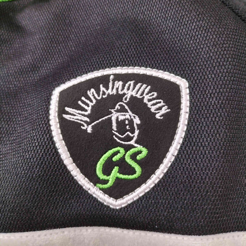 マンシングウェア GRANDSLAM MUNSINGWEAR ロゴ刺繍ハーフジップトラックジャケット メンズ L