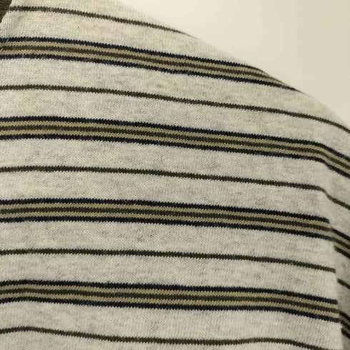ピューリタン PURITAN 90~00s マルチボーダー クルーネックTシャツ メンズ import:L