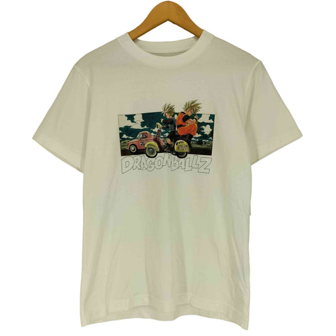 ユニクロ UNIQLO フロントキャラクタープリントクルーネックTシャツ メンズ S
