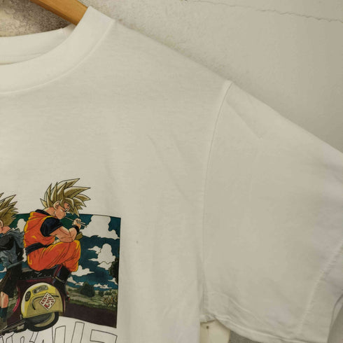 ユニクロ UNIQLO フロントキャラクタープリントクルーネックTシャツ メンズ S