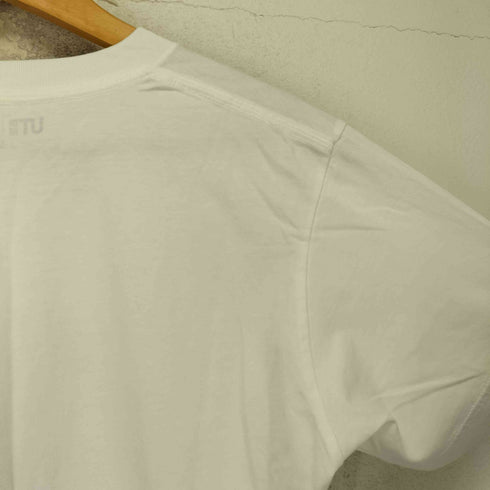 ユニクロ UNIQLO フロントキャラクタープリントクルーネックTシャツ メンズ S