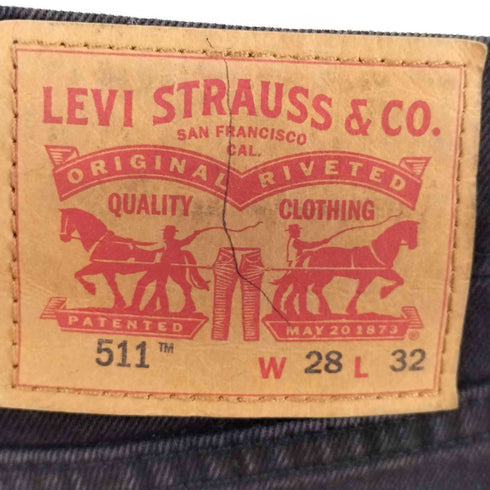 リーバイス Levis 511 スリムフィット ストレッチジーンズ メンズ W28 L32