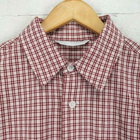 ザラ ZARA ボックスシルエットチェックシャツ メンズ S
