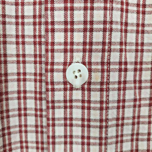 ザラ ZARA ボックスシルエットチェックシャツ メンズ S