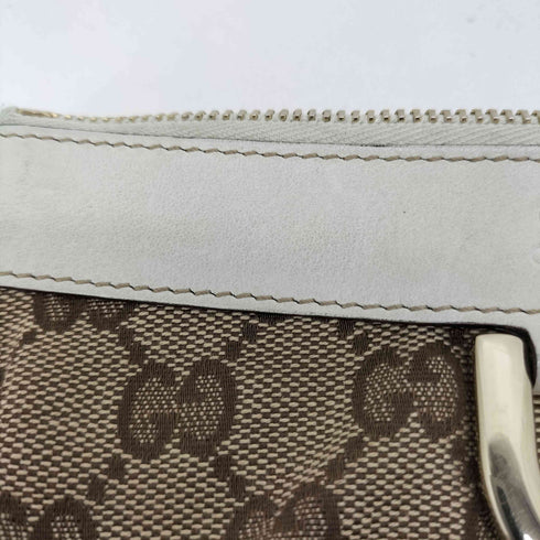 グッチ GUCCI GG Canvas Abbey D Ring Wristlet pouch レディース