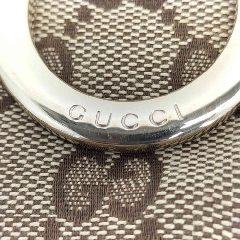 グッチ GUCCI GG Canvas Abbey D Ring Wristlet pouch レディース