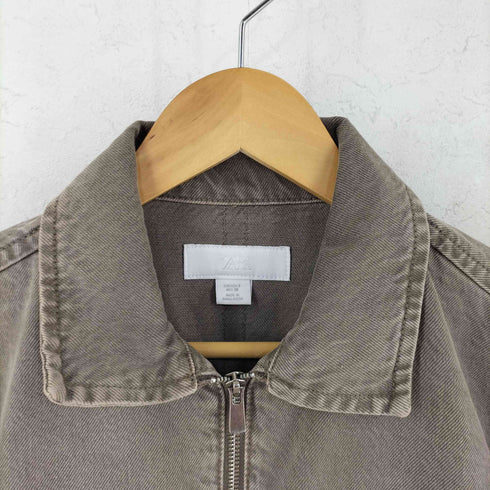 ザラ ZARA ジップデニムジャケット メンズ import:S
