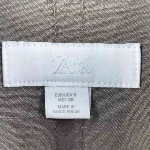 ザラ ZARA ジップデニムジャケット メンズ import:S