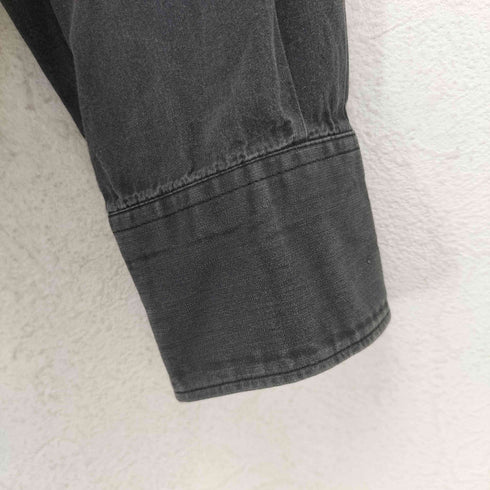 アーペーセー A.P.C. 裾ロゴ1ポケットシャツ レディース 36