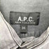 アーペーセー A.P.C. 裾ロゴ1ポケットシャツ レディース 36