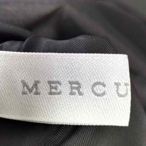 マーキュリーデュオ MERCURYDUO 24SS シアーチェックラッフルドッキングワンピース レディース JPN:M