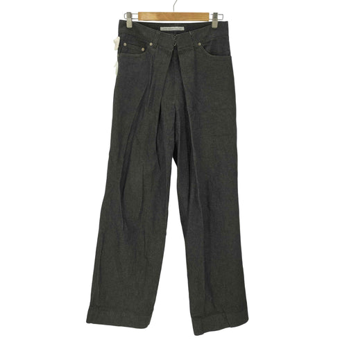 ジョンローレンスサリバン JOHN LAWRENCE SULLIVAN 25AW Rigid Denim Wide Pants リジッド デニム ワイド パンツ メンズ JPN:44